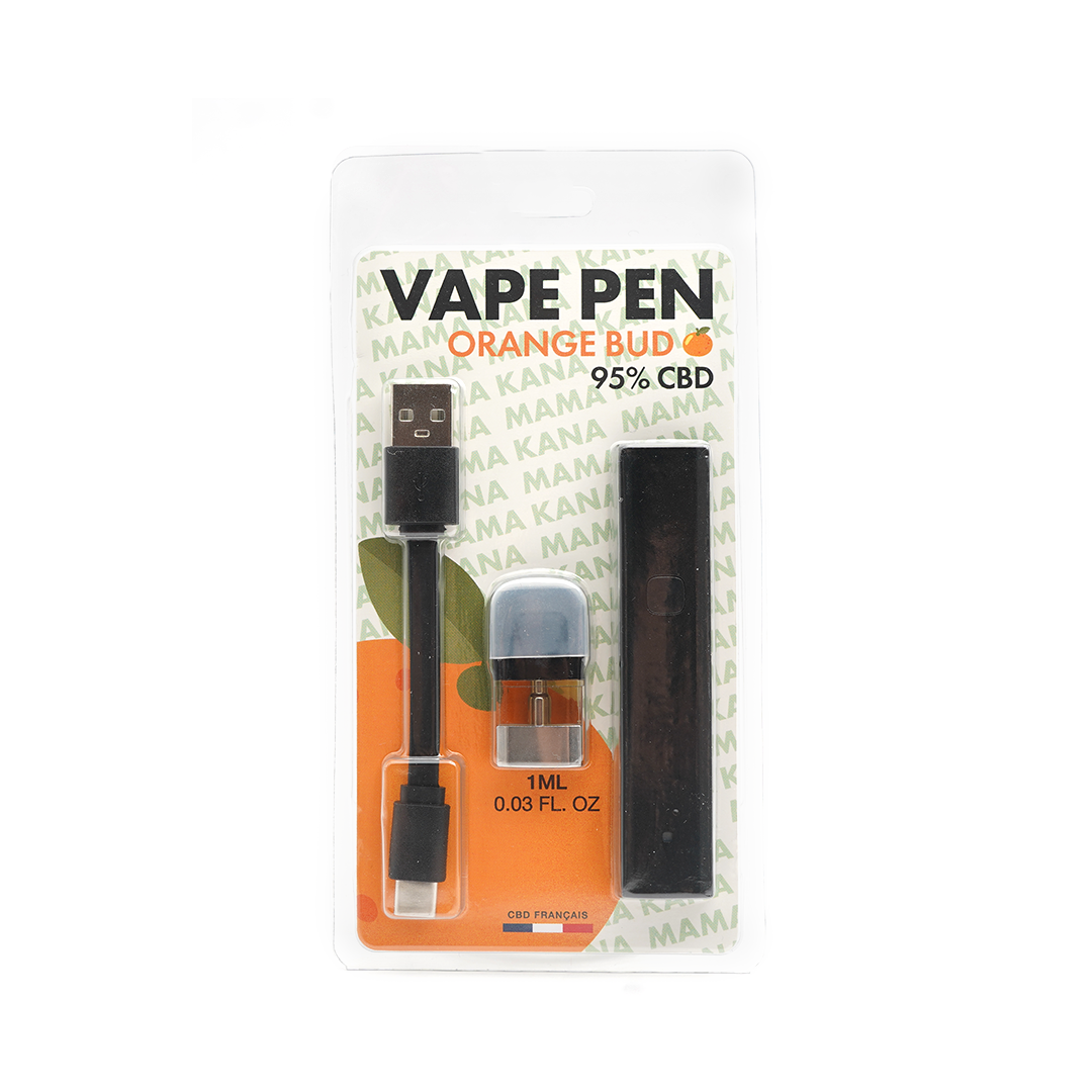 Vape Pen CBD Orange Bud - Intense fruity flavor Vape Pen CBD Orange Bud - Intense fruity flavor